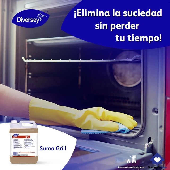 Desengrasante Grasa Carbonizada Suma Grill 5L DIVERSEY 