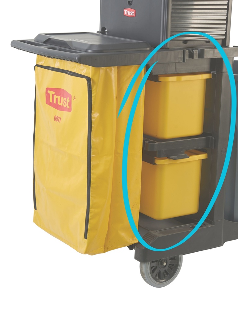 GRANDMAID® Carro de limpieza FULL EQUIPO TRUST
