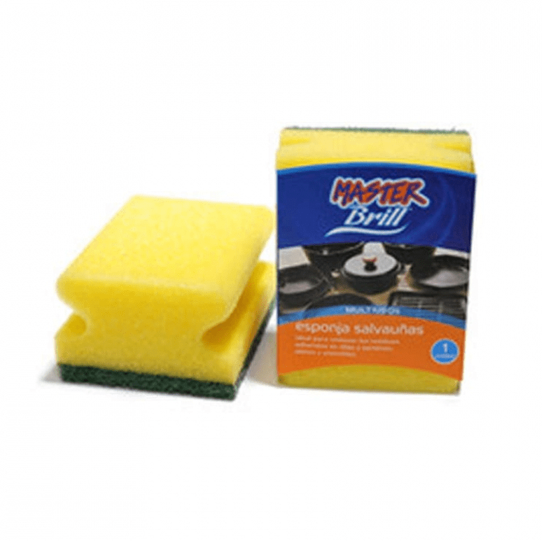 Esponja Salvauñas Mixta Master Brill