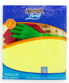 Paños de Microfibra Paq x3 piezas MasterBrill