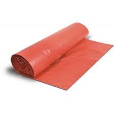 Funda de Basura Roja 23 x 28 pulg Paq x10 fundas 1.0 µm