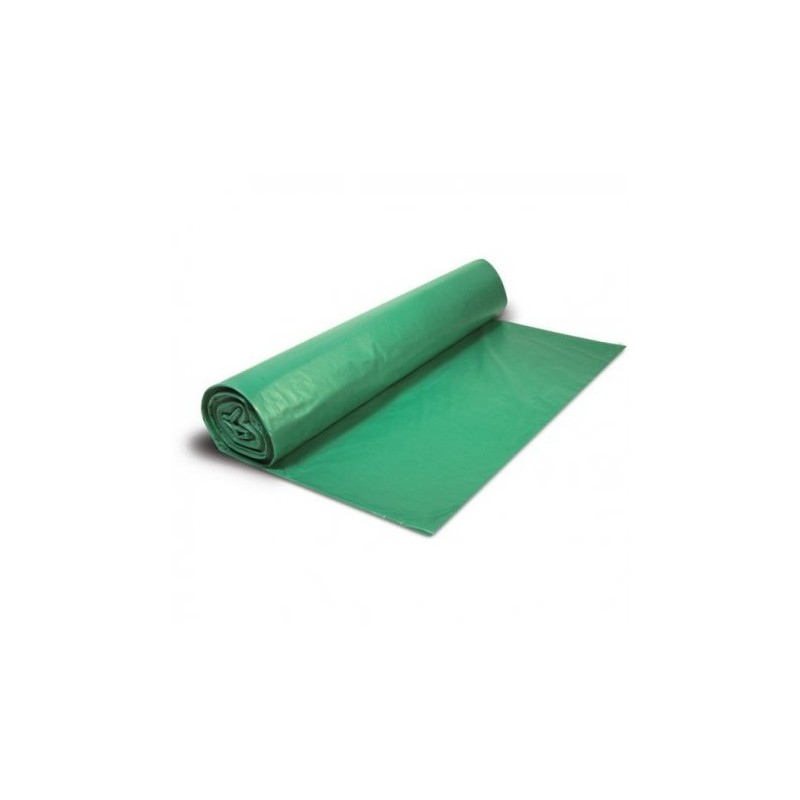 Funda de Basura Verde 39.5 x 55 pulg Paq x10 fundas La Dura