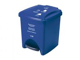 Tacho C/ Pedal Estra 20 Litros Azul