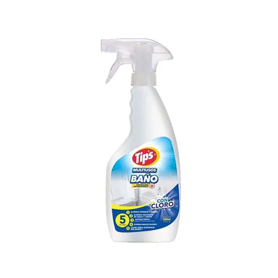 Limpiador de Baño Multiusos con Atomizador 500 ml Tips