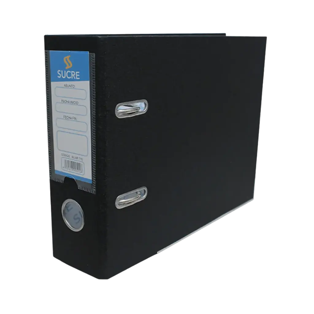 Archivador T/Telegrama Negro 1.8MM-63x21CM Sucre