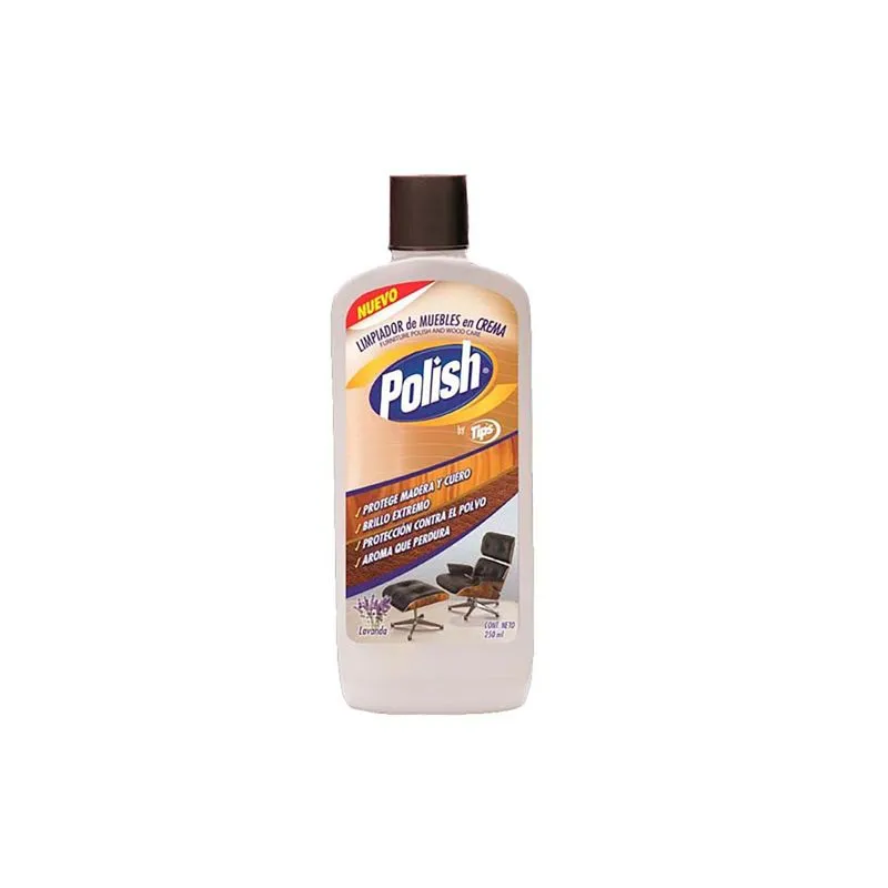 Limpia Mueble en Crema Lavanda 250 ml Polish
