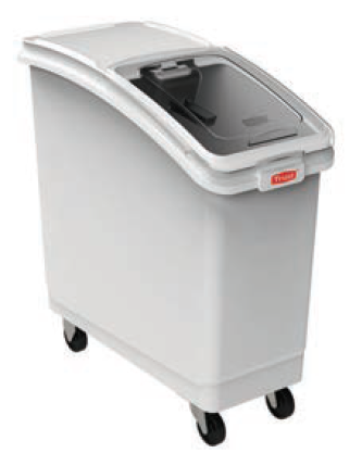 Contenedor de alimentos con ruedas 80L 