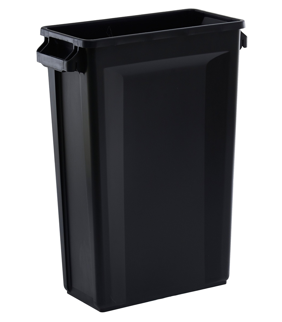 SVELTE® Slim contenedor rectangular para residuos no reciclables 87L 