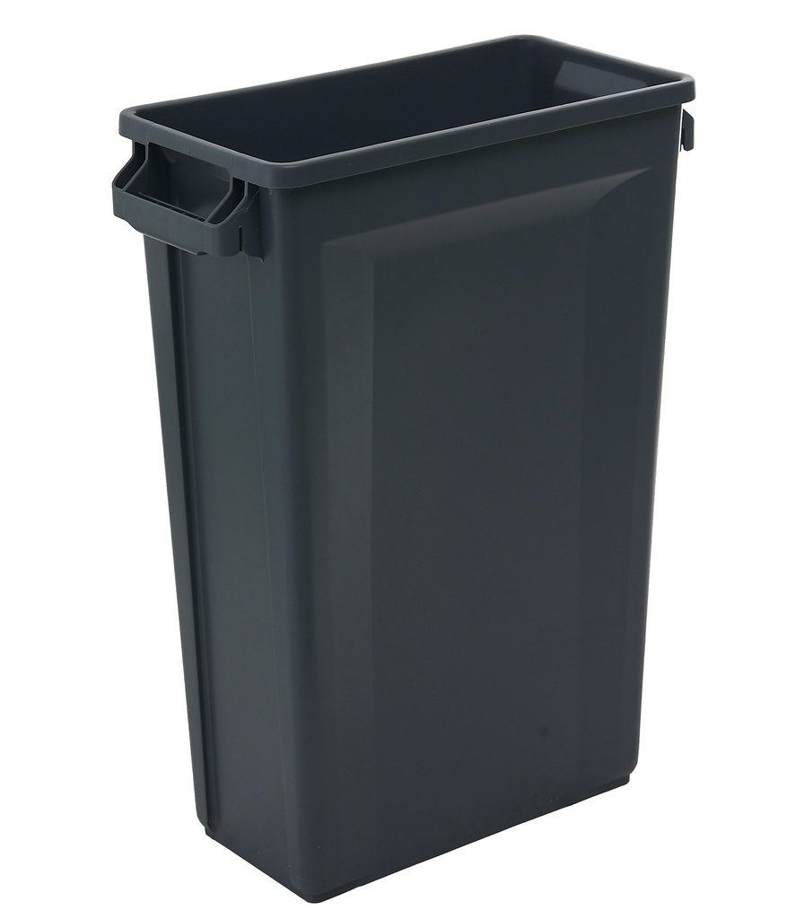 SVELTE® Slim contenedor rectangular para residuos reciclables de papel y cartón 87L