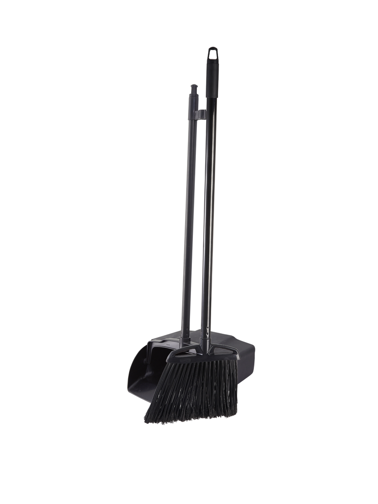 PREDATOR® Recogedor con tapa y escoba angulada para lobby con mango de 72 cm TRUST (copia)