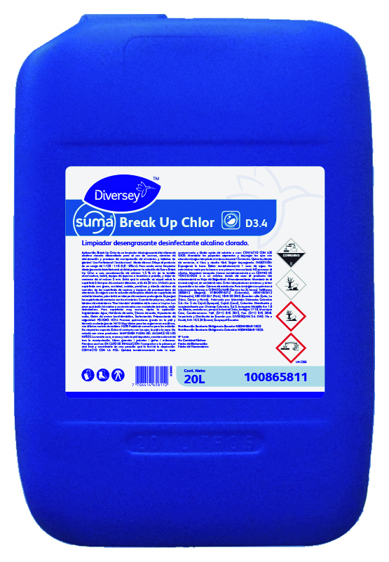 Break up chlor 20L DIVERSEY