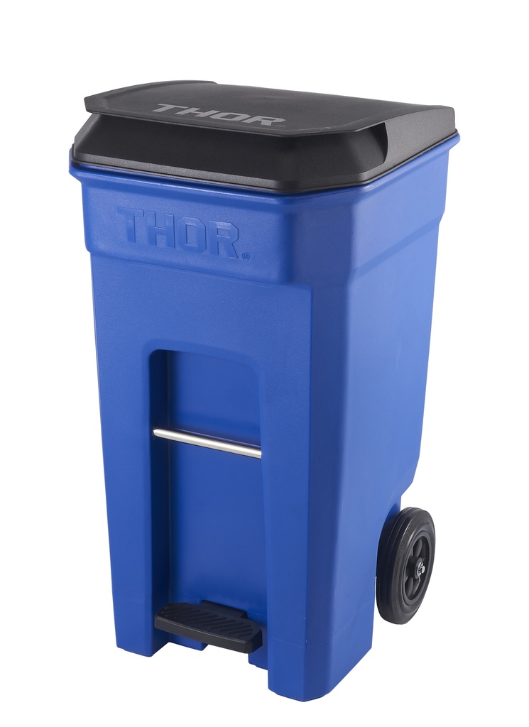 THOR® Contenedor rollout con pedal 240L 