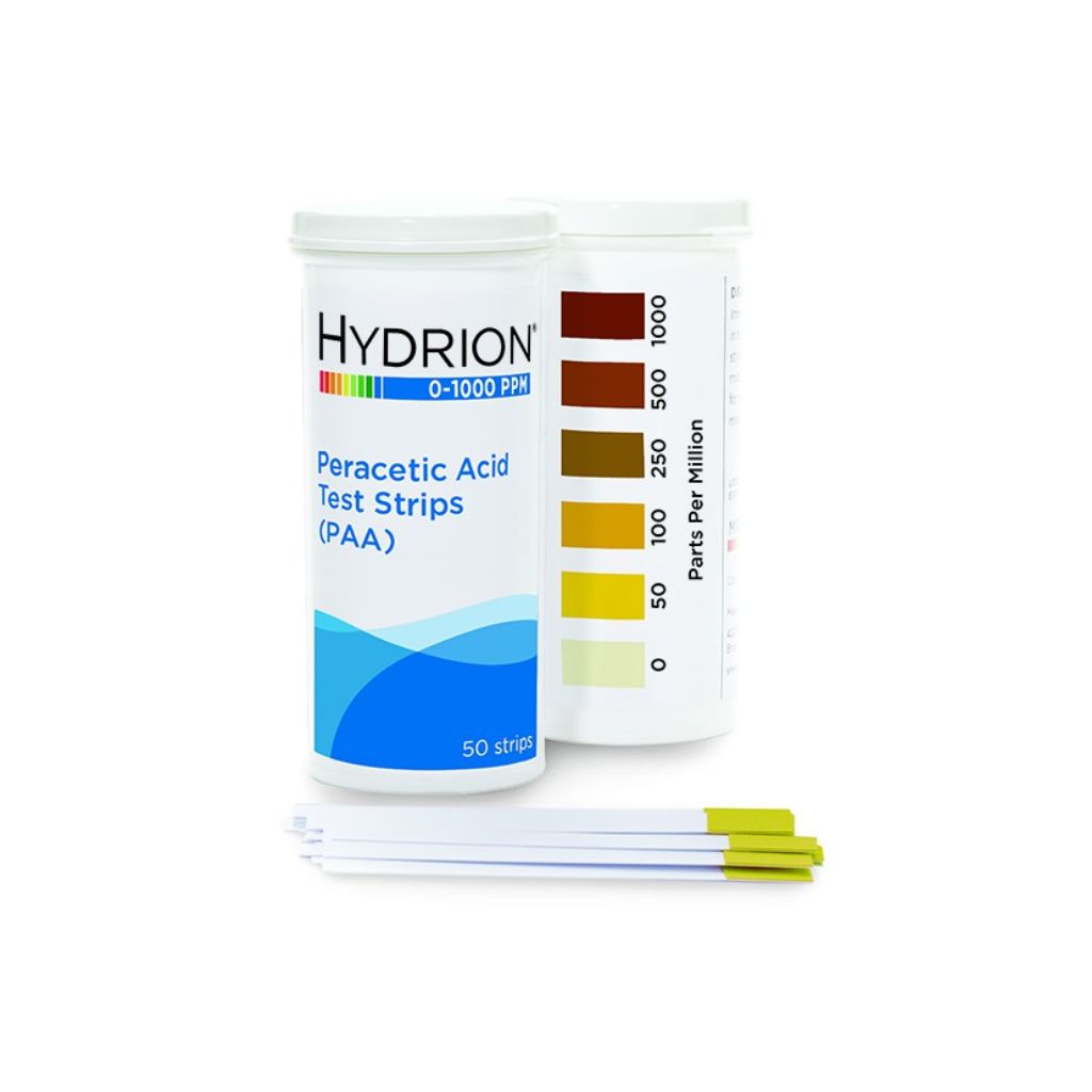 Tirilla de ácido peracético 0-1000ppm DIVERSEY