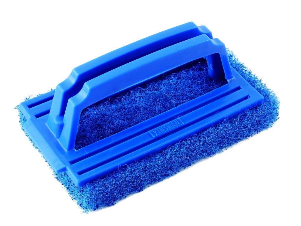 Fibra de limpieza azul trabajo medio TRUST