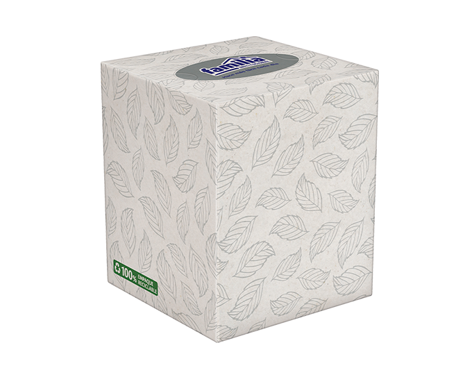 Pañuelo Facial Triple Hoja Caja Cubo 60 hojas Tork