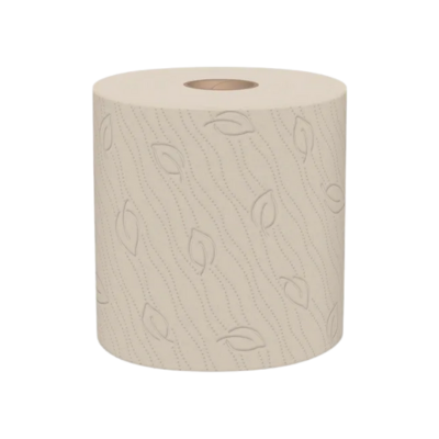 Toalla de Manos Flujo Central NATURAL Hoja Doble Precortada Rollos de 120 m Tork