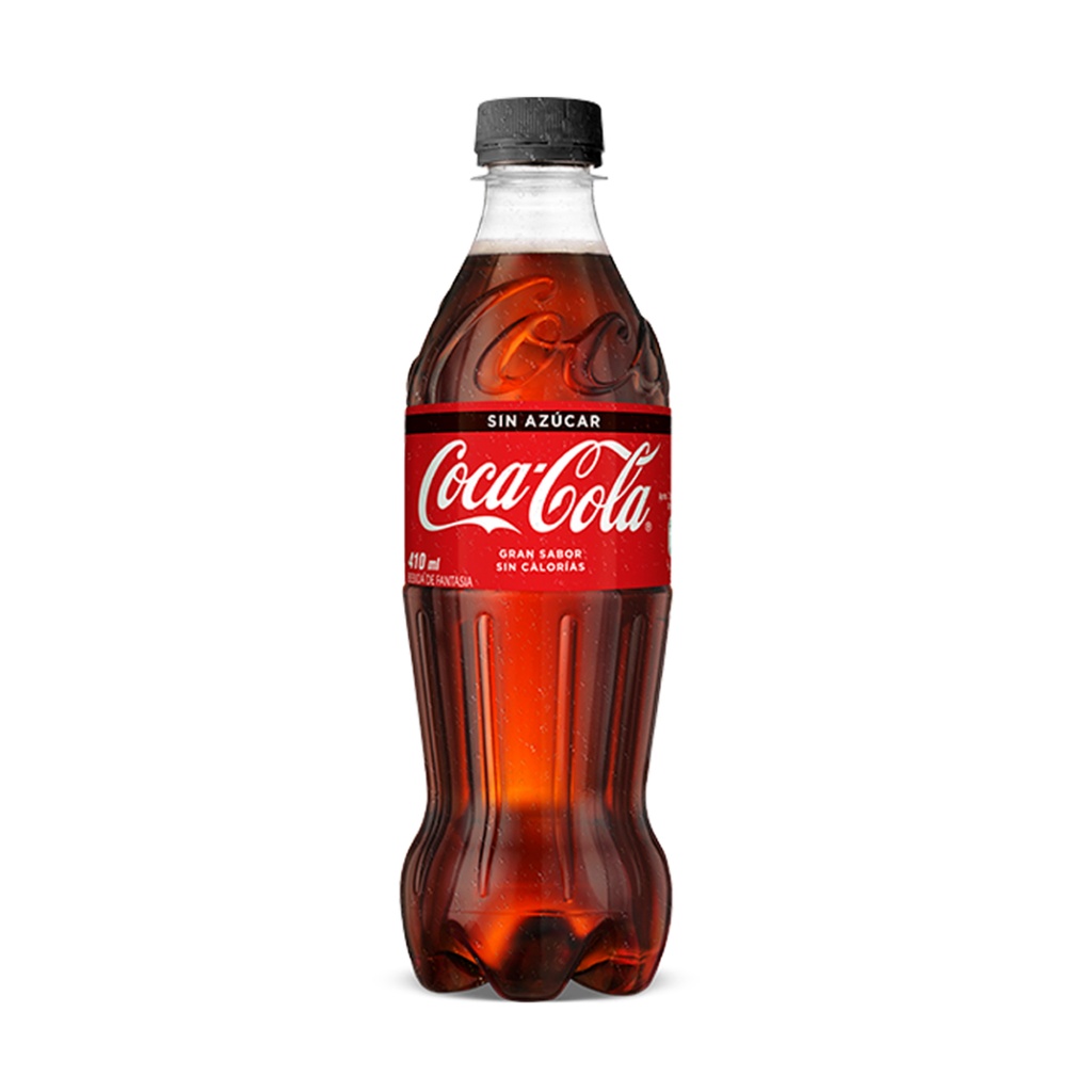 Gaseosa CocaCola Zero 410 ml