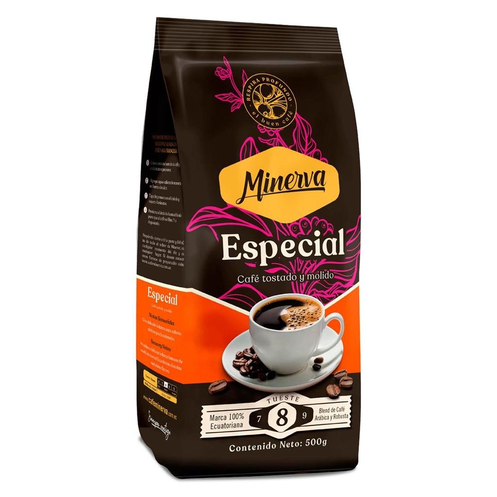 Café Molido 400 gr Especial Minerva