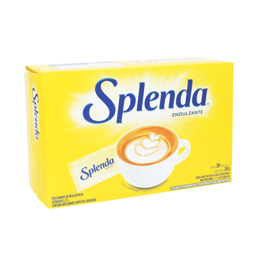 Edulcorante Paq x 200 sobres Splenda