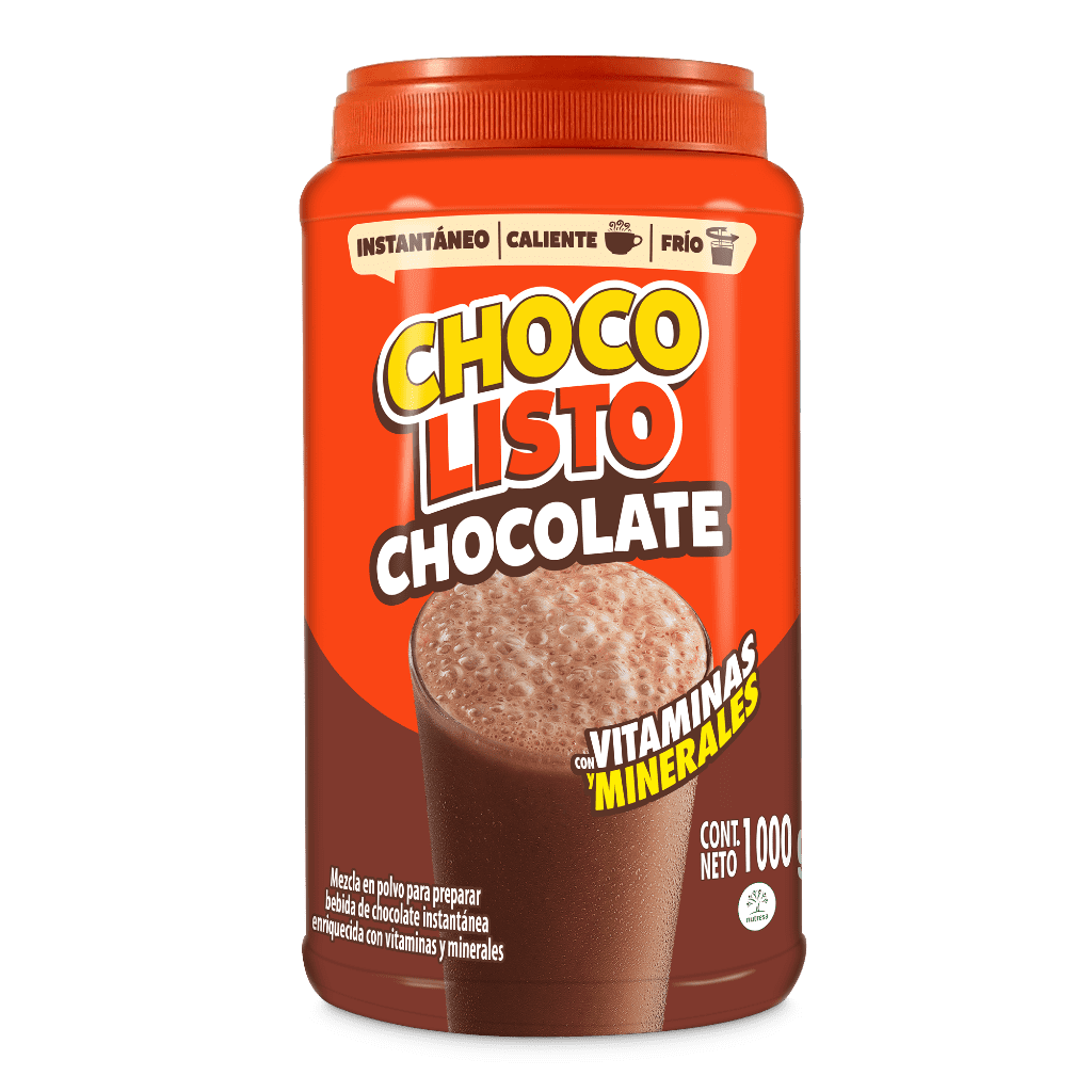 Chocolate en Polvo Frasco x 900 gr Chocolisto