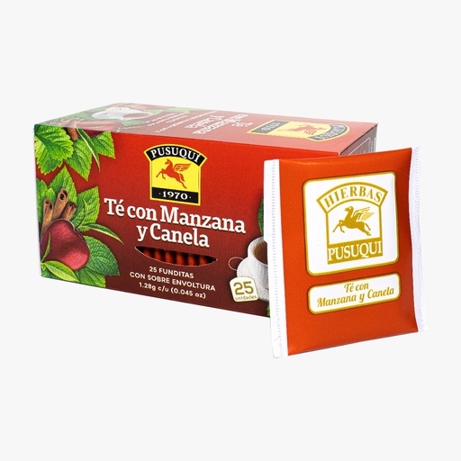 [ITM000000650] Te Manzana Canela x 25 sobres Pusuqui