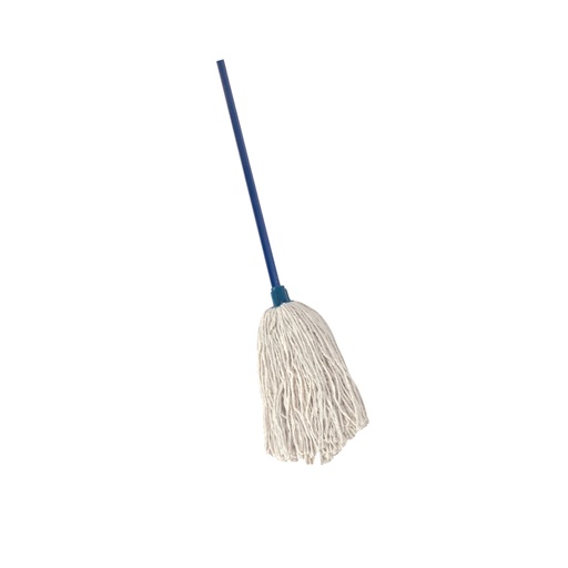 [ITM000000368] Trapeador Mopa Blanca 500 gr con Baston Metalico enroscable