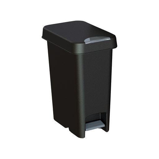 [ITM000000418] Tacho Pedal Urban 20 Litros Con Serigrafía Negro 9000002386 Pica