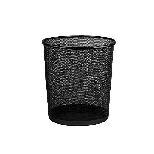 [ITM000000406] Tacho Mallado Redondo Negro 12 Litros Erich Krause