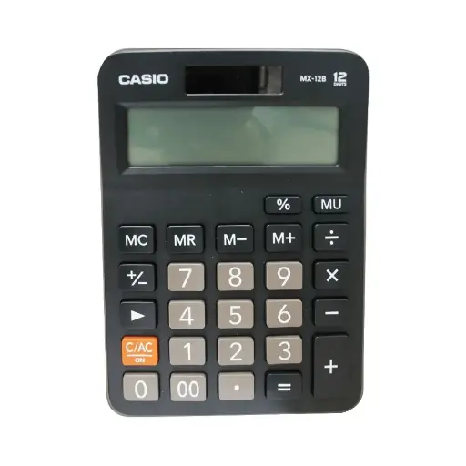[ITM000000829] Calculadora de Mesa Negro 12 Dígitos Casio