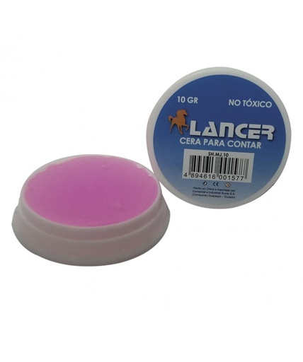 [ITM000000995] Cera Para Contar 10gr Lancer x 1 und