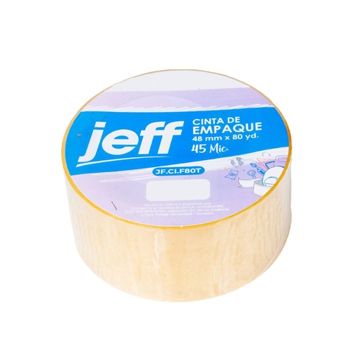 [ITM000001094] Cinta Empaque Transparente 40 yardas Jeff 