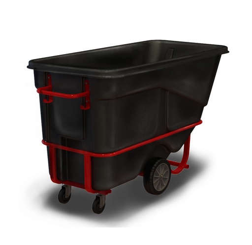 [4522BK] Carro contenedor volcador con función utilitaria 390 Kg 