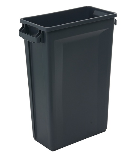 [1213] SVELTE Slim contenedor rectangular para residuos reciclables de papel y cartón 87L TRUST