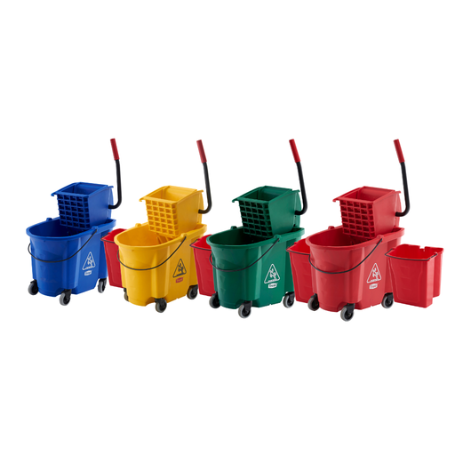 GRANDMAID Coche Escurridor de 33L incluye cubo de agua sucia de 17L TRUST