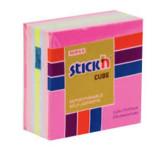 [ITM000001199] Notas Adhesivas Neon 2 x 2MM Stickn 250 Hojas  