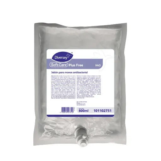 [101102751] SOFT CARE PLUS FREE 6X800ML (Cautivo)  DIVERSEY  