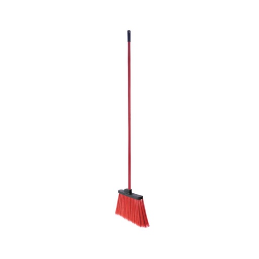 [KIT6623RD] Escoba alta roja mango 124cm TRUST