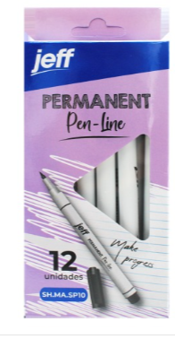 Marcador Permanente P/fina Unidad Jeff
